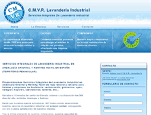 Tablet Screenshot of lavanderiaindustrialcmvr.com